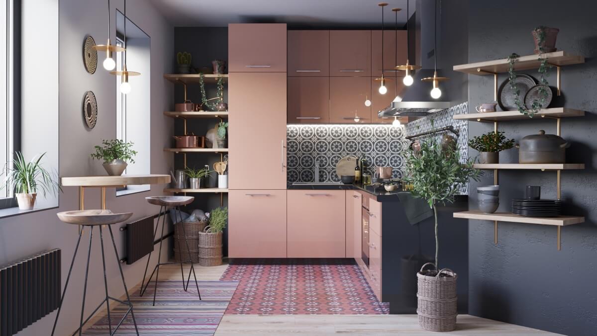 kutchina L SHAPED KITCHEN WITH CORNER PANTRY